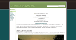 Desktop Screenshot of johnsonsurveyinginc.com